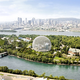 The new dome would be situated adjacent to Fuller’s in Montreal’s Parc Jean-Drapeau